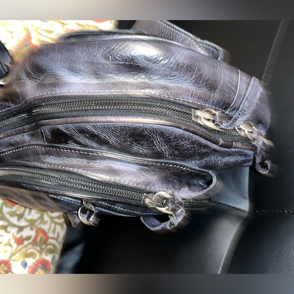 Unisex BEDSTU Distressed leather mini backpack - Picture 4 of 10